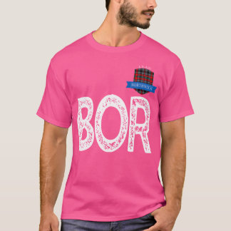 クランBorthwick BおよびOおよびRファミリーのマッチング Tシャツ