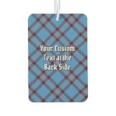クランElliotクレストオーバー古代タータンチェック カーエアーフレッシュナー (裏面)