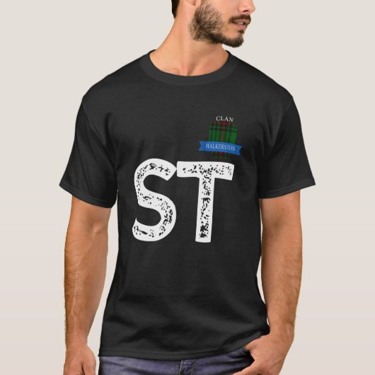 クランHalkerston SおよびTファミリマッチング Tシャツ (正面)