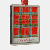 クランMACベインプレミアムスクエアオーナメント メタルオーナメント (右)