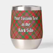 クランMacAlisterクレストオーバータータンチェック (背面)