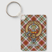 クランMacAlisterクレストオーバードレスタータンチェックキーチェーン キーホルダー (正面)