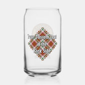 クランMacAlisterクレストオーバードレスタータンチェック ガラス缶 (裏面)