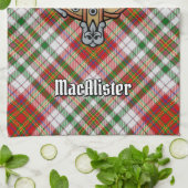 クランMacAlisterクレストオーバードレスタータンチェック キッチンタオル (折り畳み)