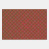 クランMacAlisterタータンチェックラッピング紙シート ラッピングペーパーシート (正面2)