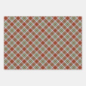 クランMacAlisterドレスタータンチェック包装紙シート ラッピングペーパーシート (正面3)