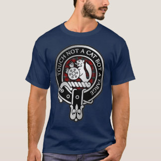 クランMacBean MacBainクレストタータンチェック1 Tシャツ