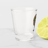 クランMacBethクレストショットグラス ショットグラス (左)