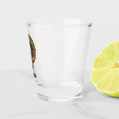 クランMacBethクレストショットグラス ショットグラス (右)