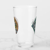 クランMacDowallクレストオーバータータンチェック タンブラーグラス (左)