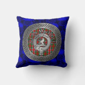 クランMacDuffクレスト&タータンチェックノット クッション (裏面)