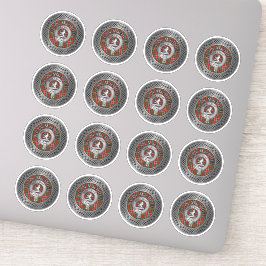 クランMacDuffクレスト&タータンチェックノット シール