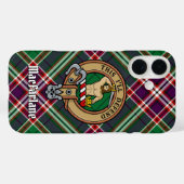 クランMacFarlaneクレストオーバーモダン狩りタータンチェック Case-Mate iPhoneケース (裏面 (横))
