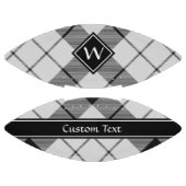 クランMacFarlane白黒タータンチェック アメリカンフットボール (パネル)