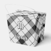クランMacFarlane白黒タータンチェック フェイバーボックス (裏面サイド)