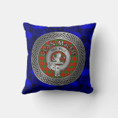 クランMacFieクレスト&タータンチェックノット クッション (裏面)