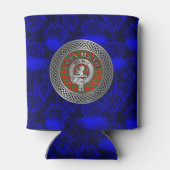 クランMacFieクレスト&タータンチェックノット 缶クーラー (裏面)