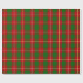 クランMacFileタータンチェック ラッピングペーパー (フラット)