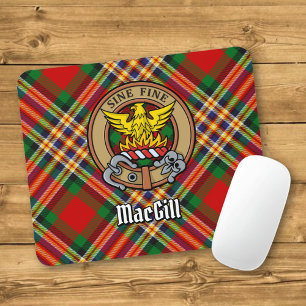 クランMacGillクレストオーバータータンチェック マウスパッド