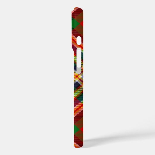 クランMacGillクレストオーバータータンチェックiPhoneケース Case-Mate iPhoneケース (裏面 / 左)