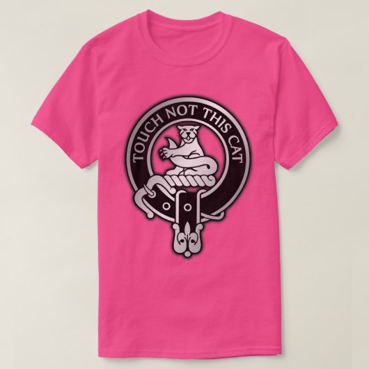 クランMacGillivrayクレスト Tシャツ (デザイン正面)