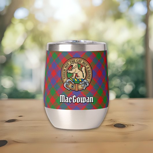 クランMacGowanクレストオーバータータンチェック