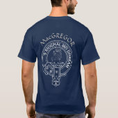 クランMacGregorクレストTシャツ Tシャツ (裏面)