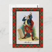 クランMacGregorスコティッシュドリームハガキ ポストカード (正面/裏面)