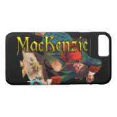 クランMacKenzieオールドスコットランドケース Case-Mate iPhoneケース (裏面(横))