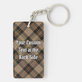 クランMacKenzieクレストアクリルキーチェーン キーホルダー (裏面)