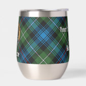 クランMacKenzieクレストオーバータータンチェック (左面)