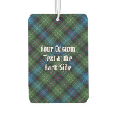 クランMacKenzieクレストオーバータータンチェック カーエアーフレッシュナー (裏面)