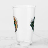 クランMacKenzieクレストオーバータータンチェック タンブラーグラス (左)