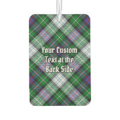 クランMacKenzieクレストオーバードレスタータンチェック カーエアーフレッシュナー (裏面)