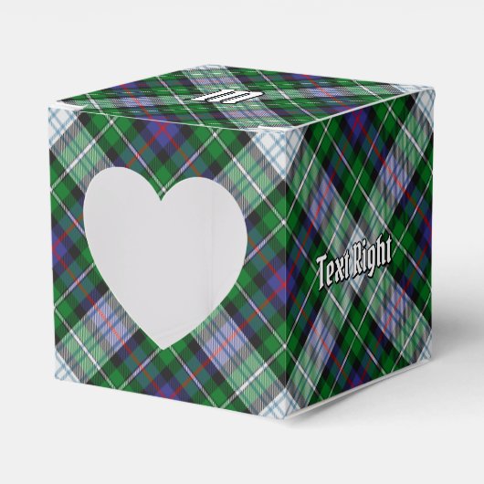 クランMacKenzieドレスタータンチェックお気に入りボックス フェイバーボックス (正面サイド)