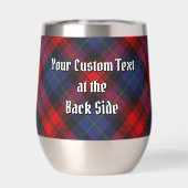 クランMacLachlan Crest overタータンチェック (背面)