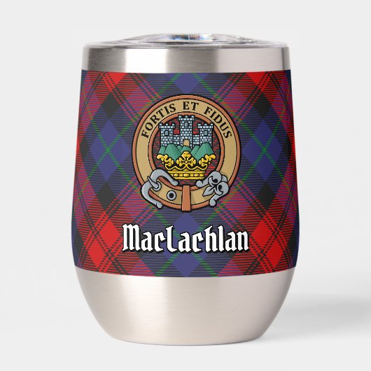 クランMacLachlan Crest overタータンチェック (正面)