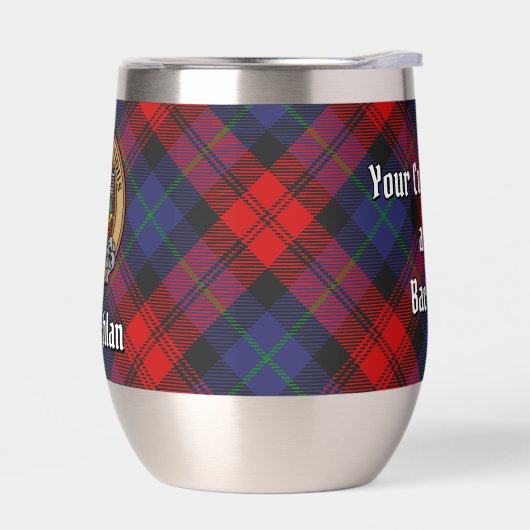 クランMacLachlan Crest overタータンチェック (左面)