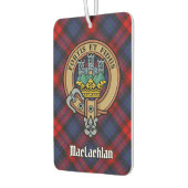 クランMacLachlan Crest overタータンチェック カーエアーフレッシュナー (左)