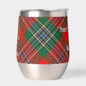 クランMacLeanクレストオーバータータンチェック (左面)