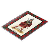 クランMacLeanスコットランド高原の夢 ノートブック (左側)