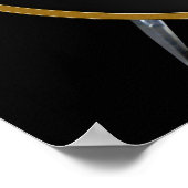 クランMacLeanタータンチェックスコティッシュシールド&ソード ポスター (角)