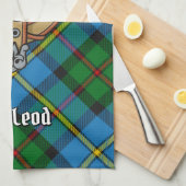 クランMacLeodクレスト キッチンタオル (四つ折り)