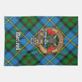 クランMacLeodクレスト キッチンタオル (横)