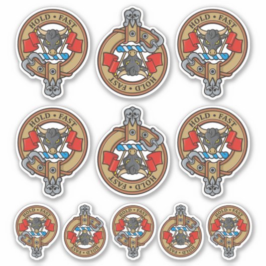 クランMacLeodクレスト シール (正面)