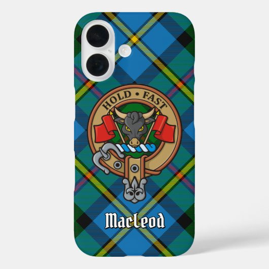 クランMacLeodクレスト Case-Mate iPhoneケース (裏面)