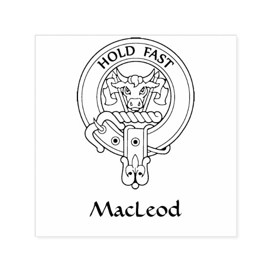 クランMacLeod [編集]クレスト セルフインキングスタンプ (デザイン)