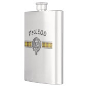 クランMacLeod (編集)クレスト&タータンチェック フラスク (左)