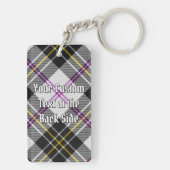 クランMacPhersonクレストオーバードレスタータンチェックキーチェーン キーホルダー (裏面)