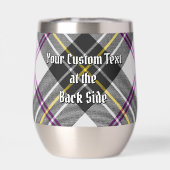 クランMacPhersonクレストオーバードレスタータンチェック (背面)